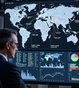 complex global supply chain network